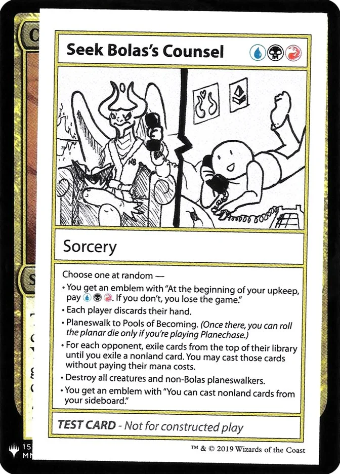 Seek Bolas's Counsel 「CMB1/98」「EN」