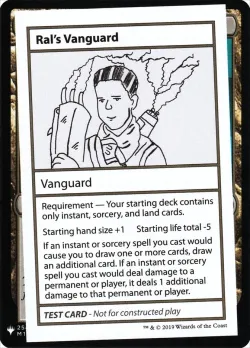 Ral's Vanguard #1 · Magic: The Gathering