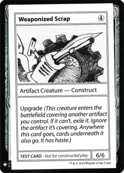 Weaponized Scrap 「CMB1/111」「EN」