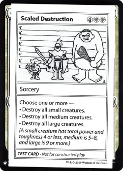 Scaled Destruction #12 · Magic: The Gathering