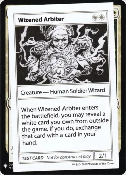 Wizened Arbiter #14 · Magic: The Gathering