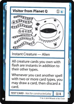 Visitor from Planet Q #33 · Magic: The Gathering