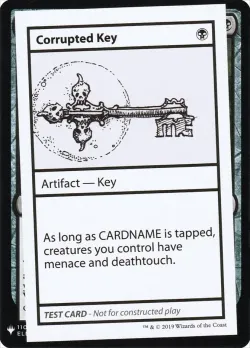 Corrupted Key #39 · Magic: The Gathering