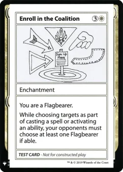 Enroll in the Coalition #4 · Magic: The Gathering