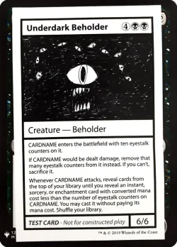Underdark Beholder #49 · Magic: The Gathering