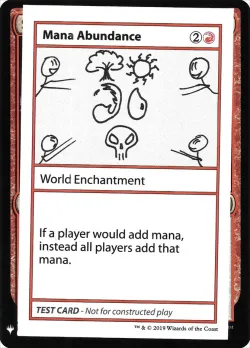 Mana Abundance #58 · Magic: The Gathering