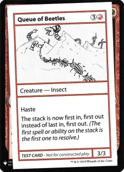 Queue of Beetles #61 · Magic: The Gathering