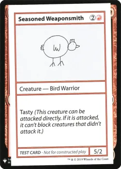 Seasoned Weaponsmith #63 · Magic: The Gathering