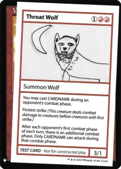 Throat Wolf #65 · Magic: The Gathering