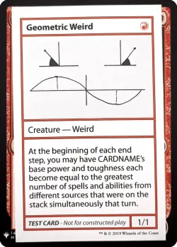 Geometric Weird #69 · Magic: The Gathering
