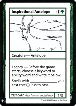 Inspirational Antelope 「CMB1/78」「EN」