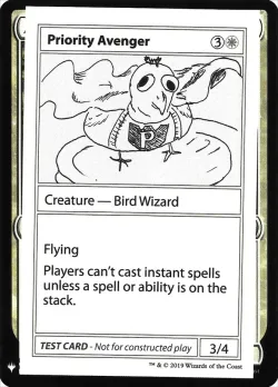 Priority Avenger #9 · Magic: The Gathering
