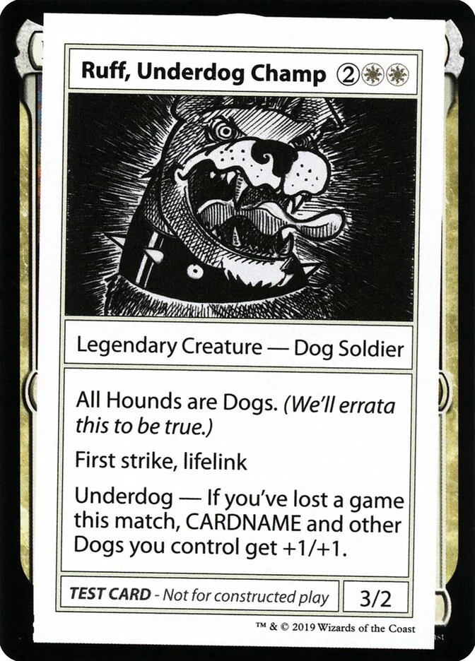 Ruff, Underdog Champ 「CMB2/10」「EN」