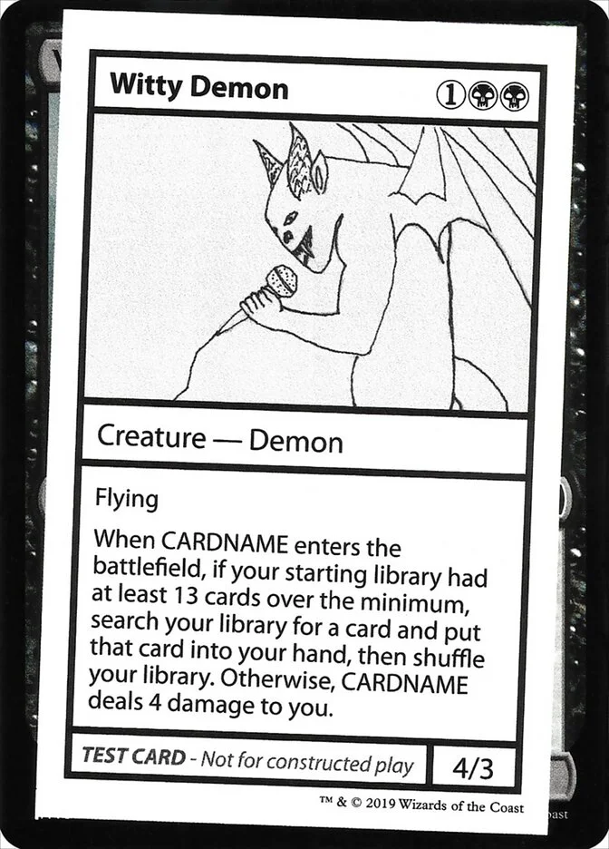 Witty Demon 「CMB2/50」「EN」