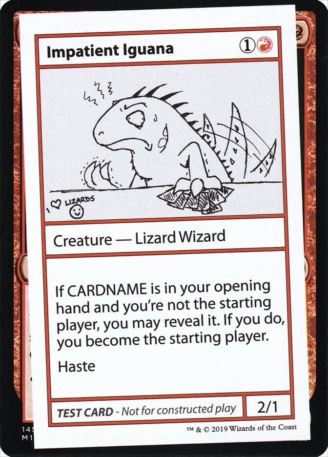 Impatient Iguana 「CMB2/55」「EN」
