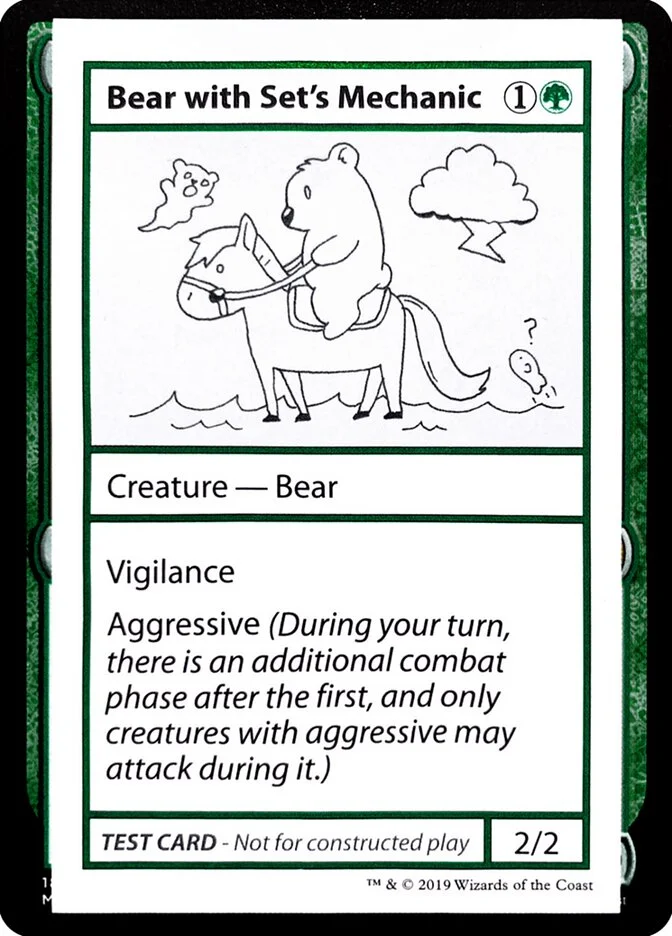 Bear with Set's Mechanic 「CMB2/71」「EN」