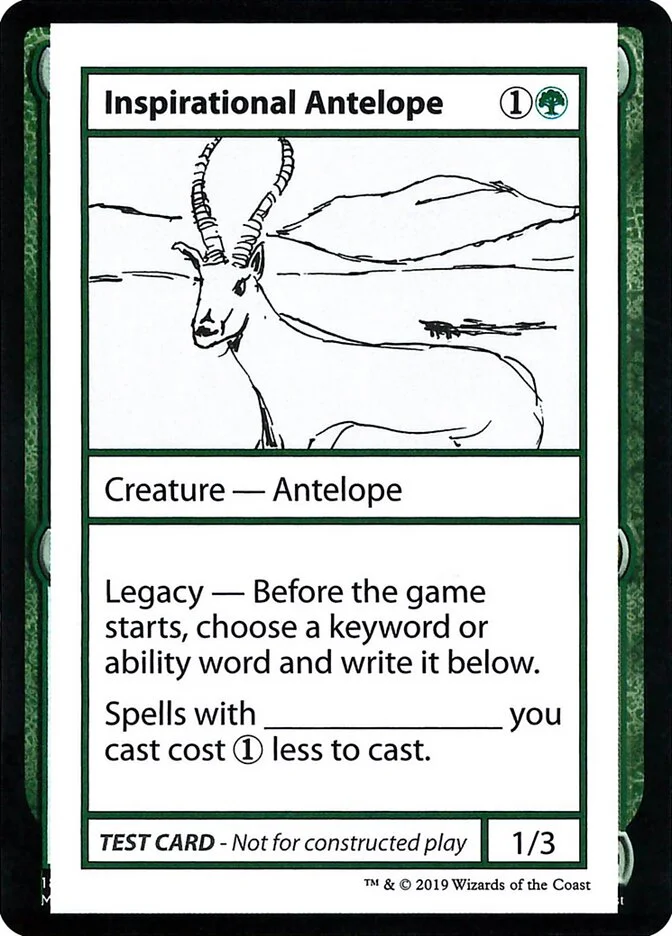 Inspirational Antelope 「CMB2/78」「EN」