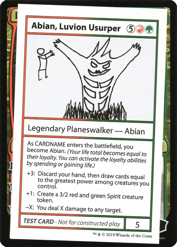 Abian, Luvion Usurper 「CMB2/87」「EN」