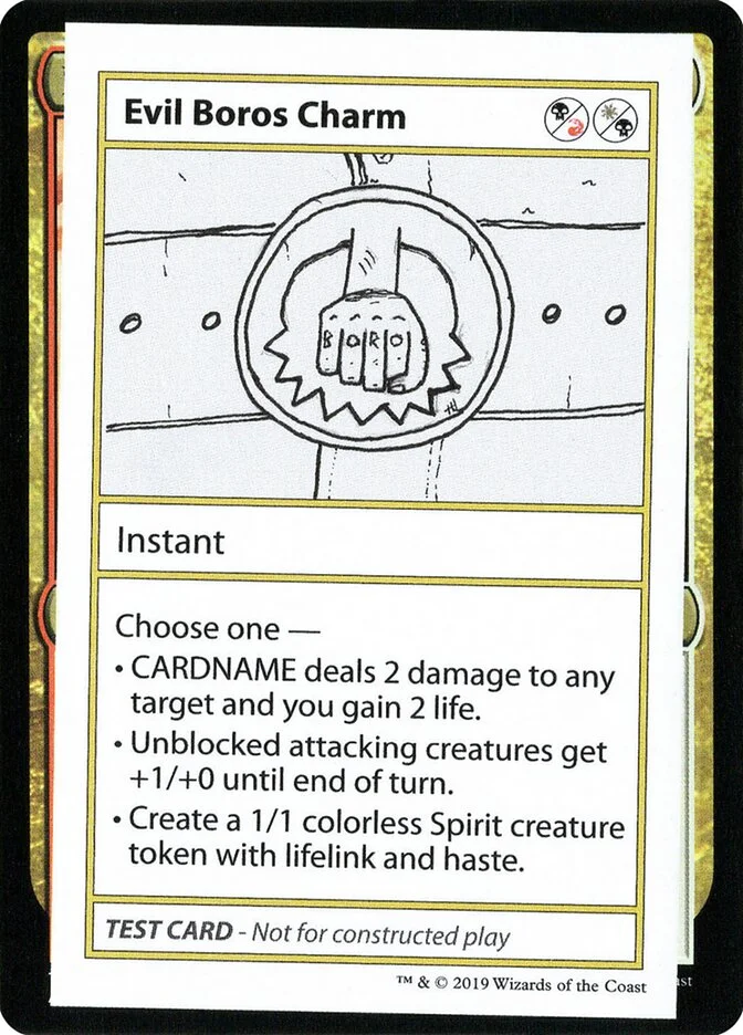 Evil Boros Charm 「CMB2/90」「EN」