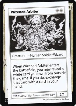 Wizened Arbiter #14 · Magic: The Gathering
