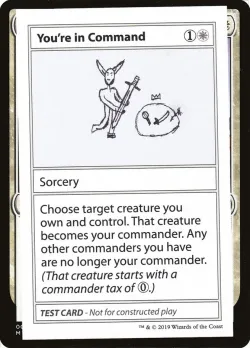 You're in Command #15 · Magic: The Gathering