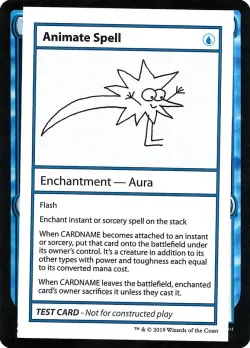 Animate Spell #16 · Magic: The Gathering