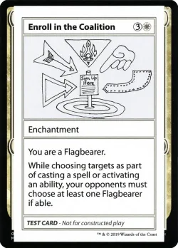 Enroll in the Coalition #4 · Magic: The Gathering