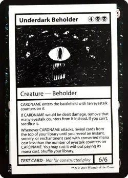 Underdark Beholder #49 · Magic: The Gathering