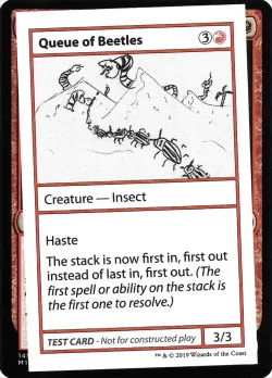 Queue of Beetles #61 · Magic: The Gathering