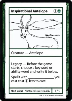 Inspirational Antelope 「CMB2/78」「EN」