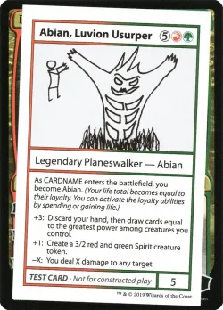 Abian, Luvion Usurper 「CMB2/87」「EN」
