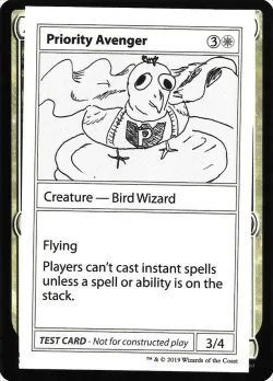 Priority Avenger #9 · Magic: The Gathering