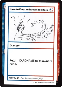 How to Keep an Izzet Mage Busy 「CMB2/93」「EN」
