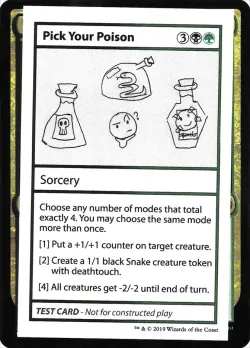 Pick Your Poison 「CMB2/97」「EN」