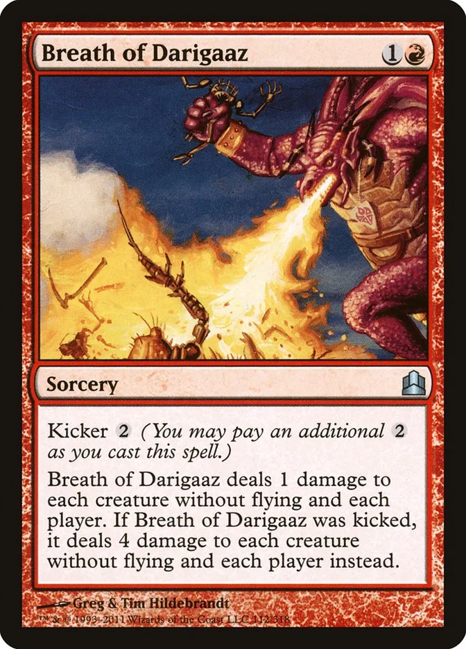 Breath of Darigaaz 「CMD/112」「EN」