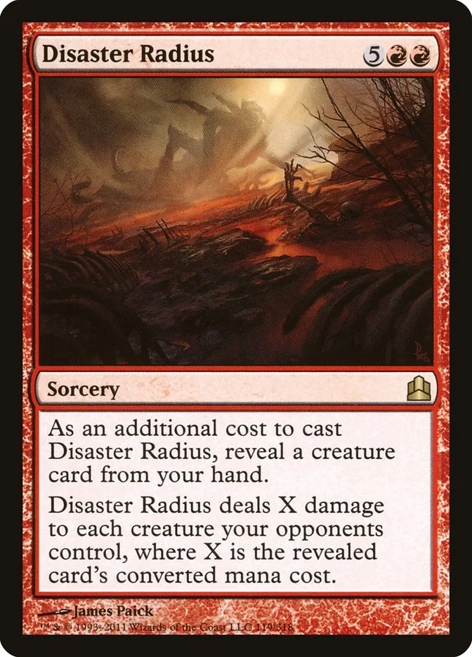 Disaster Radius 「CMD/119」「EN」