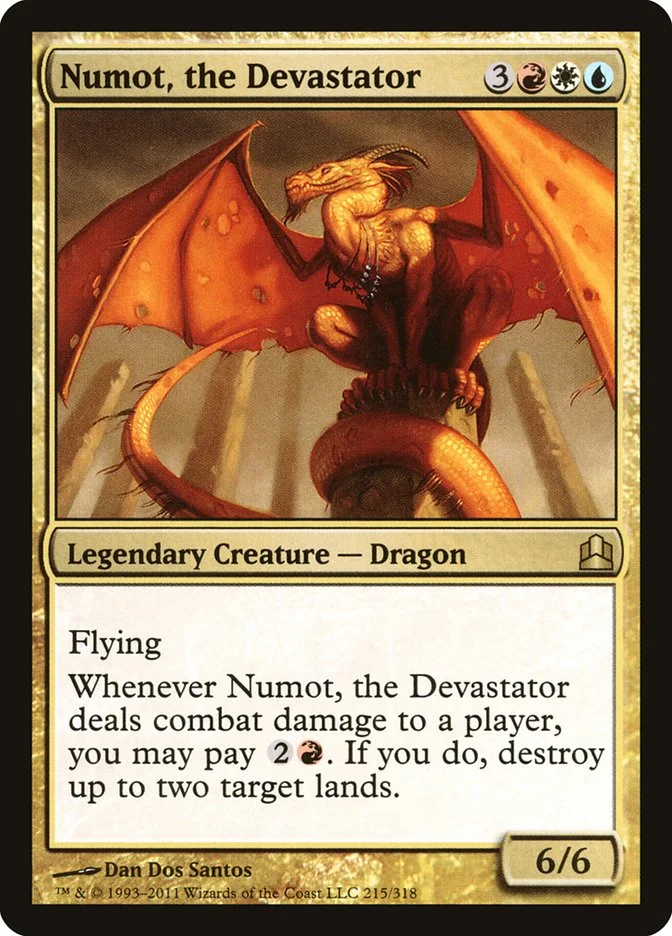 Numot, the Devastator 「CMD/215」「EN」