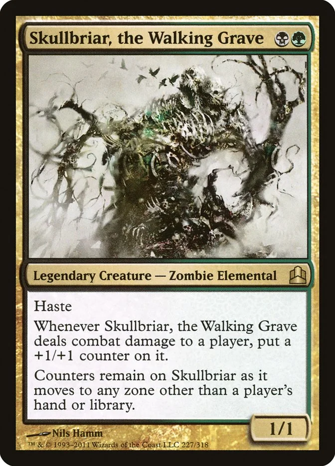 Skullbriar, the Walking Grave 「CMD/227」「EN」