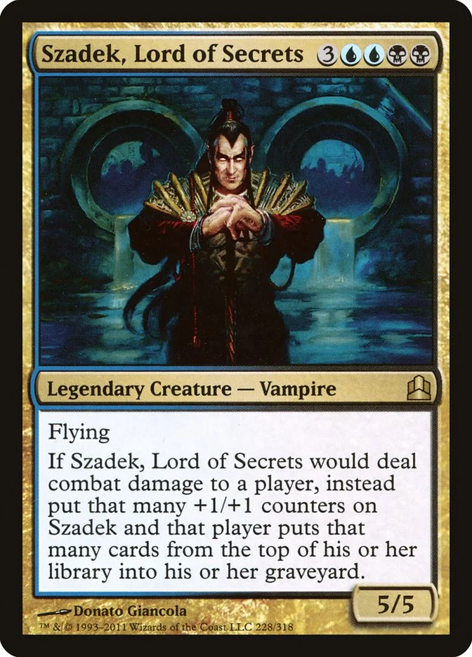 Szadek, Lord of Secrets 「CMD/228」「EN」