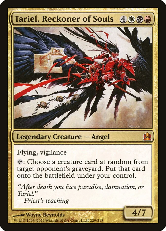 Tariel, Reckoner of Souls 「CMD/229」「EN」