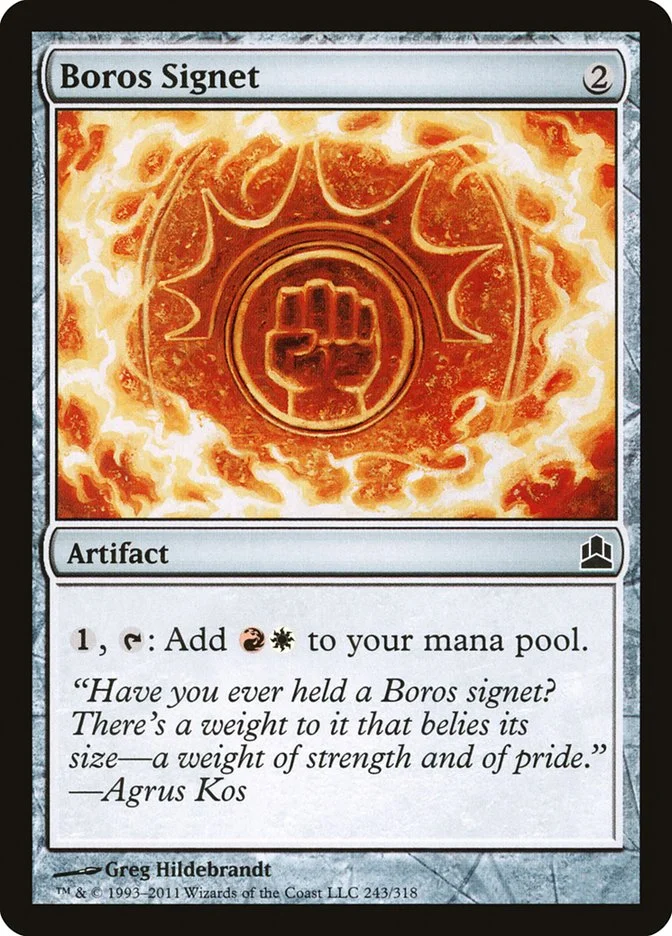 Boros Signet 「CMD/243」「EN」
