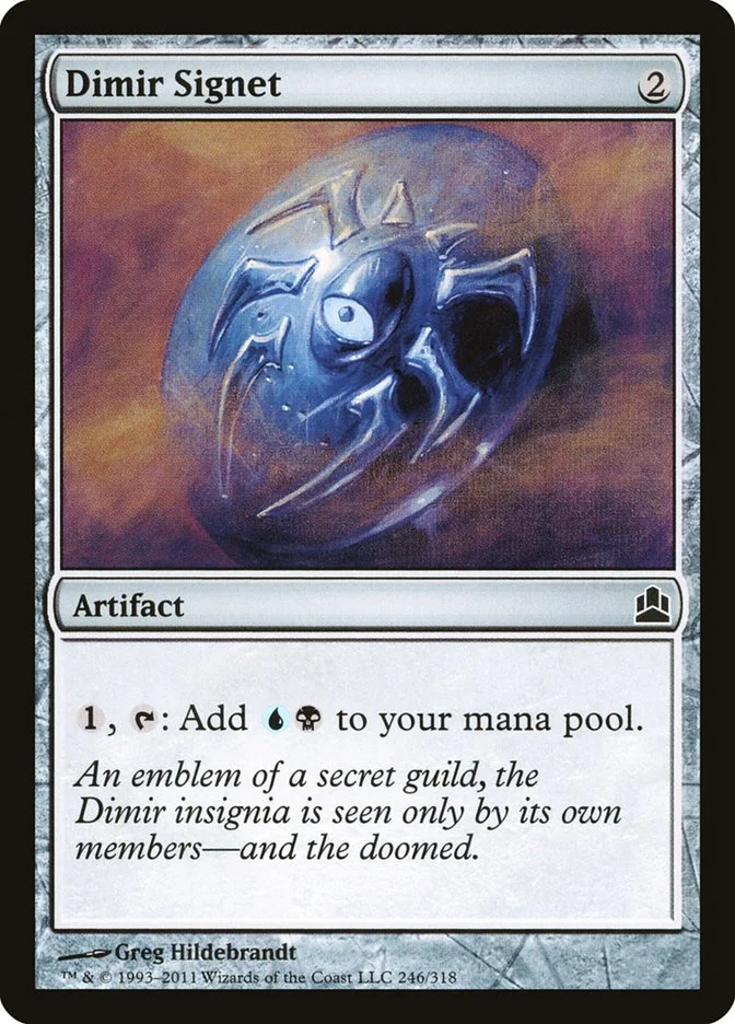 Dimir Signet 「CMD/246」「EN」