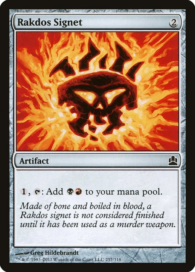 Rakdos Signet 「CMD/257」「EN」
