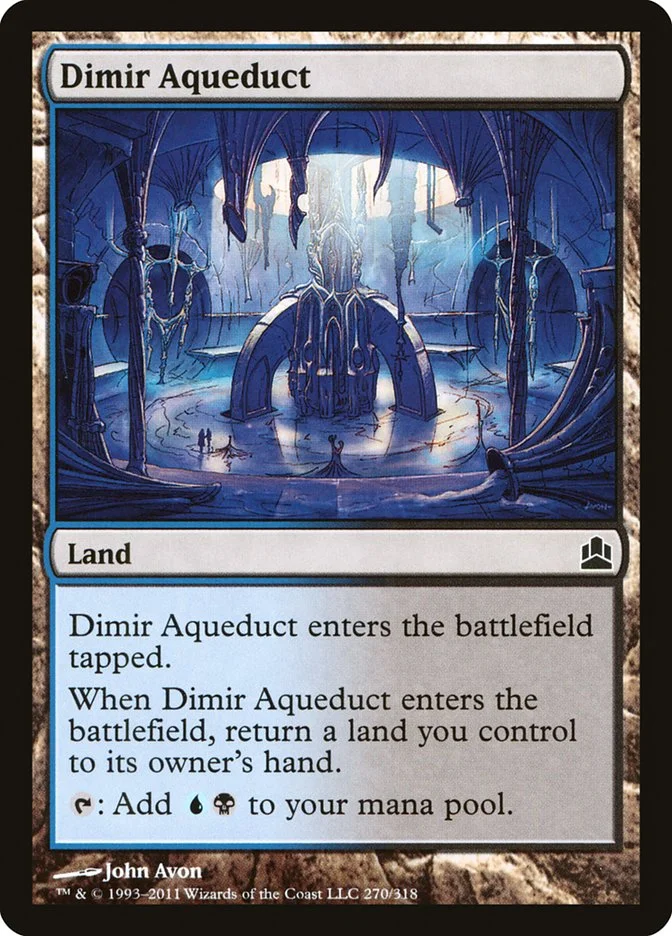 Dimir Aqueduct 「CMD/270」「EN」