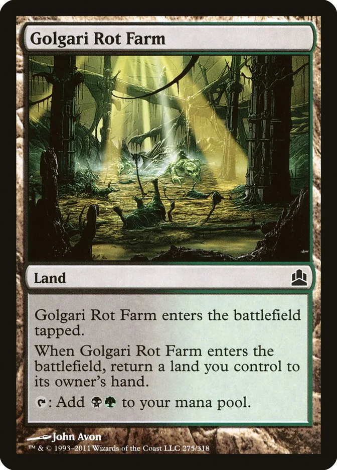 Golgari Rot Farm 「CMD/275」「EN」