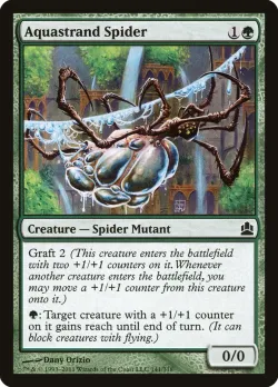 Aquastrand Spider #141 · Magic: The Gathering