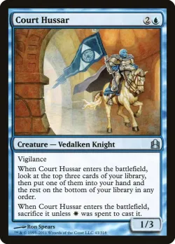 Court Hussar #43 · Magic: The Gathering