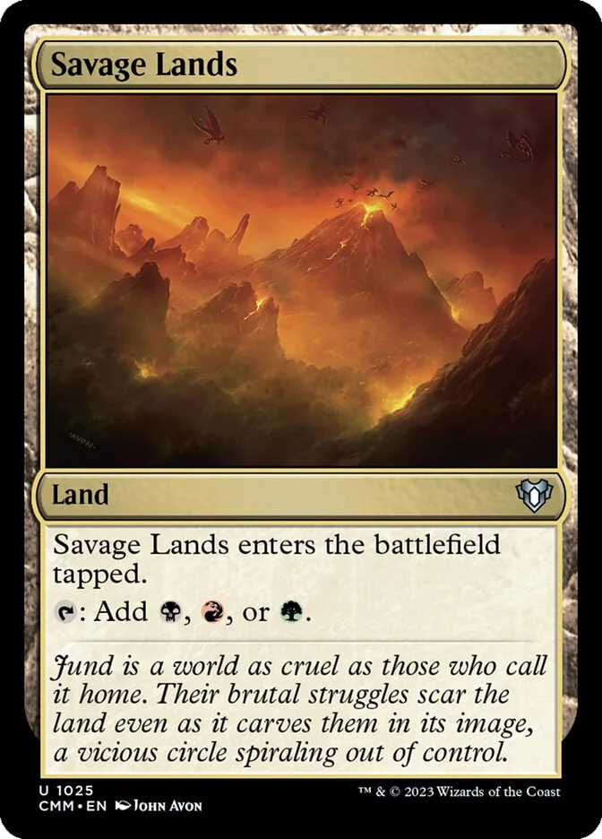 Savage Lands 「CMM/1025」「EN」