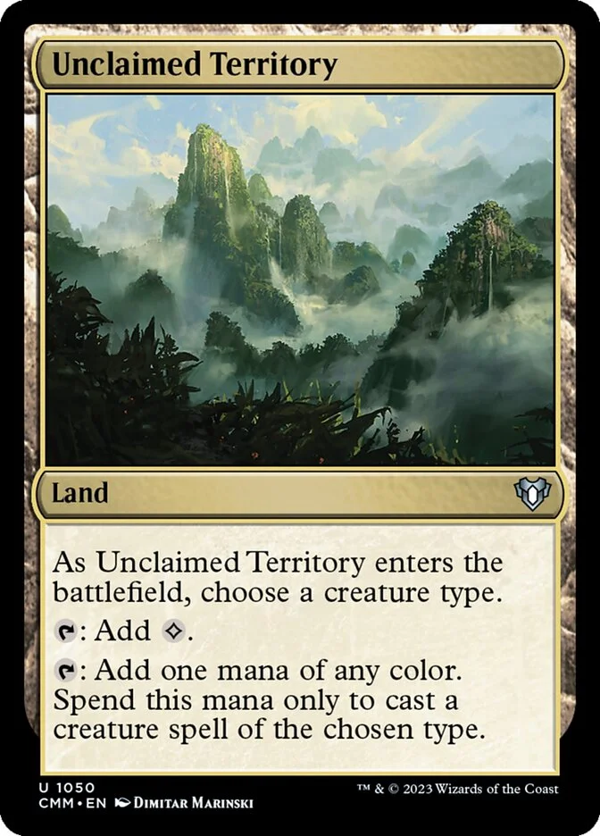 Unclaimed Territory 「CMM/1050」「EN」