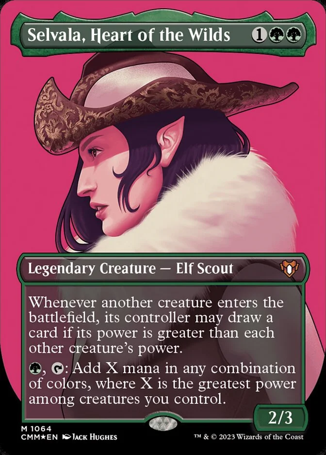 Selvala, Heart of the Wilds 「CMM/1064」「EN」